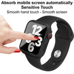 Dây đồng hồ silicone imak khung PC kèm kính cường lực, dành cho Apple Watch SE 2022 40mm, dành cho Apple Watch SE 2022 44mm