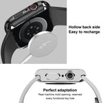 Dây đồng hồ silicone imak khung PC kèm kính cường lực, dành cho Apple Watch SE 2022 40mm, dành cho Apple Watch SE 2022 44mm