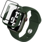 Dây đồng hồ silicone imak khung PC kèm kính cường lực, dành cho Apple Watch SE 2022 40mm, dành cho Apple Watch SE 2022 44mm