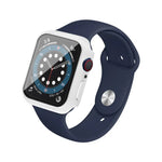 Ốp khung PC imak kèm kính cường lực, dành cho Apple Watch Series 4/5/6/SE 1/2/3 40mm, dành cho Apple Watch Series 4/5/6/SE 1/2/3 44mm, dành cho Apple Watch Series 9 / 8 / 7 41mm, dành cho Apple Watch Series 9 / 8 / 7 45mm