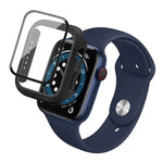 Ốp khung PC imak kèm kính cường lực, dành cho Apple Watch Series 4/5/6/SE 1/2/3 40mm, dành cho Apple Watch Series 4/5/6/SE 1/2/3 44mm, dành cho Apple Watch Series 9 / 8 / 7 41mm, dành cho Apple Watch Series 9 / 8 / 7 45mm