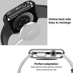 Ốp khung PC imak kèm kính cường lực, dành cho Apple Watch Series 4/5/6/SE 1/2/3 40mm, dành cho Apple Watch Series 4/5/6/SE 1/2/3 44mm, dành cho Apple Watch Series 9 / 8 / 7 41mm, dành cho Apple Watch Series 9 / 8 / 7 45mm