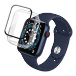 Ốp khung PC imak kèm kính cường lực, dành cho Apple Watch Series 4/5/6/SE 1/2/3 40mm, dành cho Apple Watch Series 4/5/6/SE 1/2/3 44mm, dành cho Apple Watch Series 9 / 8 / 7 41mm, dành cho Apple Watch Series 9 / 8 / 7 45mm