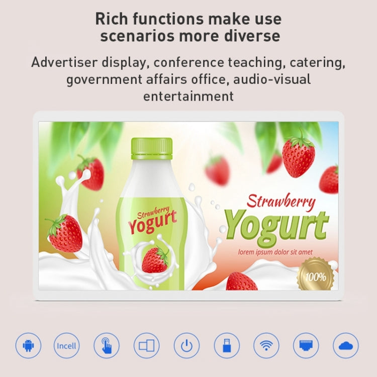 Máy quảng cáo màn hình IPS 32 inch HSD3293T Android 12, RK3399 4GB+32GB