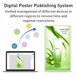Máy quảng cáo màn hình IPS 32 inch HSD3293T Android 12, RK3399 4GB+32GB