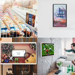 Máy quảng cáo màn hình IPS 32 inch HSD3293T Android 12, RK3399 4GB+32GB