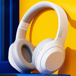 Tai nghe chơi game thể thao Bluetooth không dây chống ồn âm bass Lenovo TH10, màu trắng và đen