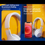 Tai nghe chơi game thể thao Bluetooth không dây chống ồn âm bass Lenovo TH10, màu trắng và đen