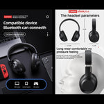 Tai nghe chơi game thể thao Bluetooth không dây chống ồn âm bass Lenovo TH10, màu trắng và đen