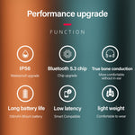 Tai nghe thể thao Bluetooth 5.3 truyền dẫn xương Lenovo X3 Pro kèm mic