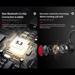 Tai nghe thể thao Bluetooth 5.3 truyền dẫn xương Lenovo X3 Pro kèm mic