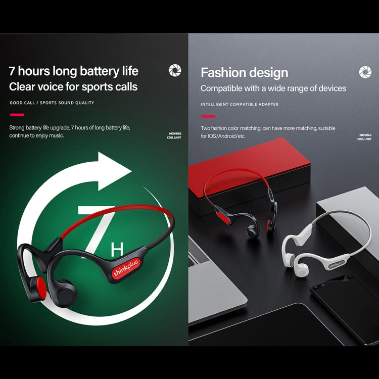Tai nghe thể thao Bluetooth 5.3 truyền dẫn xương Lenovo X3 Pro kèm mic