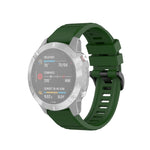 For Garmin Fenix 6 22mm Quick Release Official Texture Wrist Strap Watchband, with Plastic Button, with Metal Button