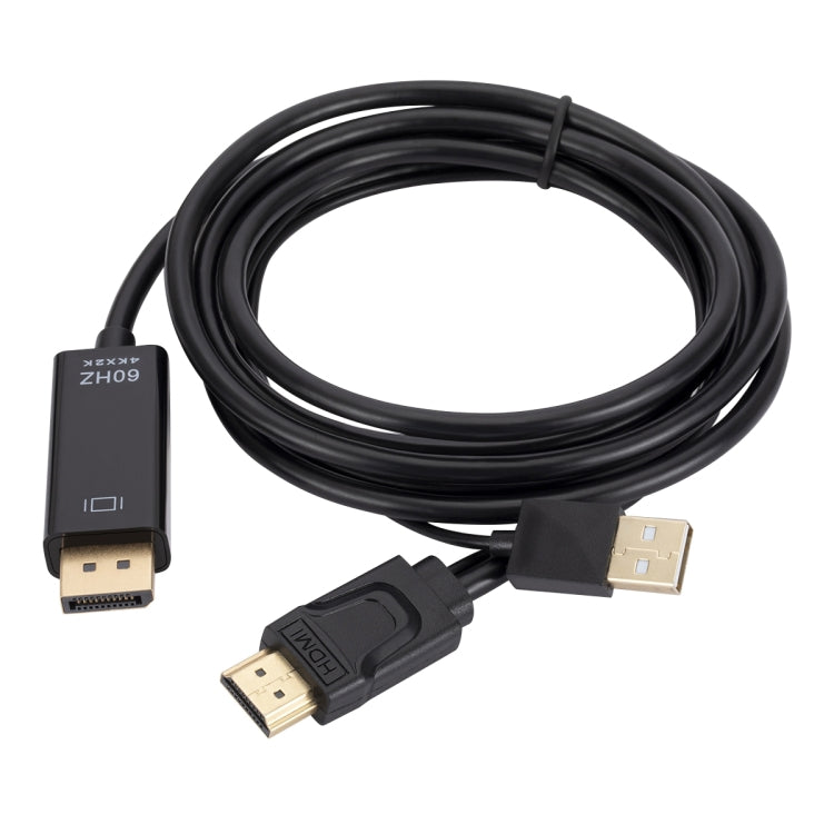 Cáp chuyển đổi HDMI sang USB+DisplayPort kèm nguồn, chiều dài: 1.8m, 180cm