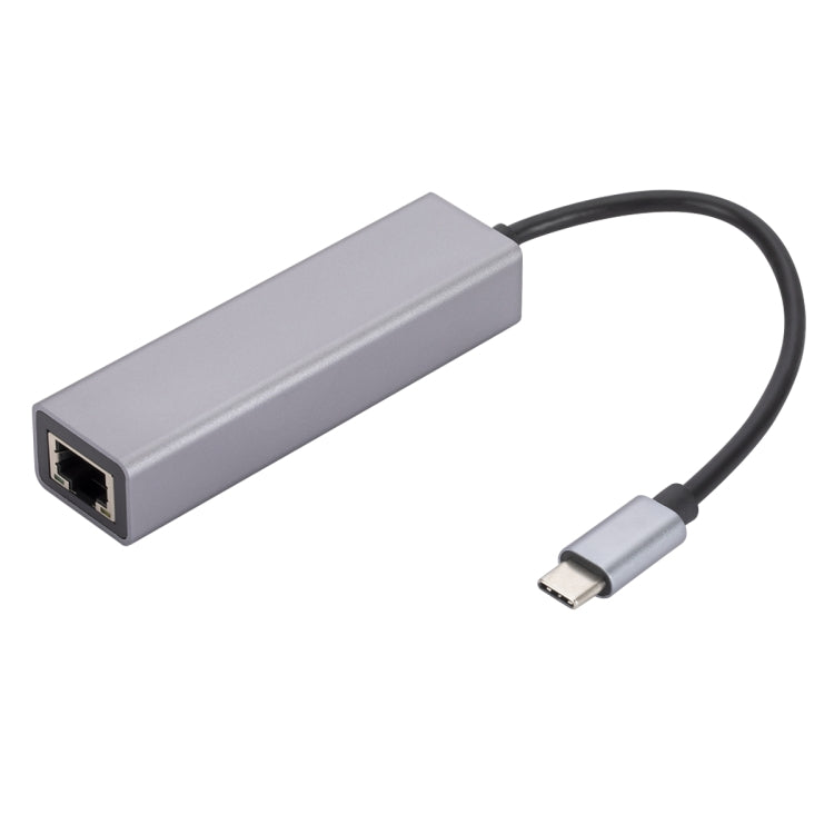 Bộ chuyển đổi HUB SL-030 USB-C / Type-C sang Gigabit Ethernet RJ45 & 3 cổng USB 3.0, USB-C / Type-C sang RJ45 & 3 cổng USB