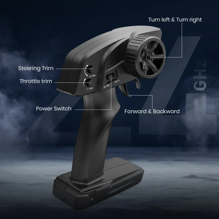 Xe điều khiển từ xa 4WD tốc độ cao tỉ lệ 1:16 9500E, 9500E(Đỏ), 9500E(Cam)