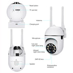 A7 Camera Giám Sát Thông Minh WiFi Không Dây 1080P HD Hỗ Trợ Tầm Nhìn Ban Đêm / Âm Thanh Hai Chiều, Không Kèm Bộ Nhớ, Kèm Bộ Nhớ 16G