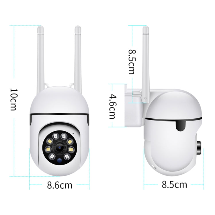 A7 Camera Giám Sát Thông Minh WiFi Không Dây 1080P HD Hỗ Trợ Tầm Nhìn Ban Đêm / Âm Thanh Hai Chiều, Không Kèm Bộ Nhớ, Kèm Bộ Nhớ 16G