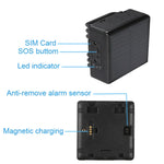 RF-V24 Bộ Định Vị GPS Năng Lượng Mặt Trời 4G Cho Gia Súc, Có Bộ Nhớ 2G, Có Bộ Nhớ 4G