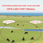 RF-V24 Bộ Định Vị GPS Năng Lượng Mặt Trời 4G Cho Gia Súc, Có Bộ Nhớ 2G, Có Bộ Nhớ 4G