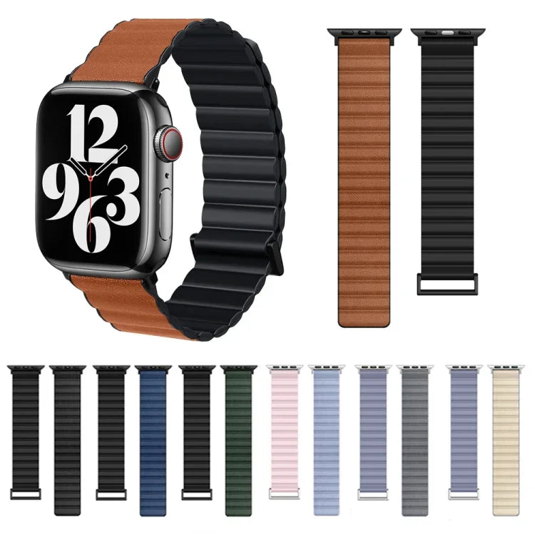 Dây đồng hồ TPU khóa nam châm, Dành cho Apple Watch Ultra 49mm / Series 8&7 45mm / SE 2&6&SE&5&4 44mm / 3&2&1 42mm, Dành cho Apple Watch Series 8&7 41mm / SE 2&6&SE&5&4 40mm / 3&2&1 38mm