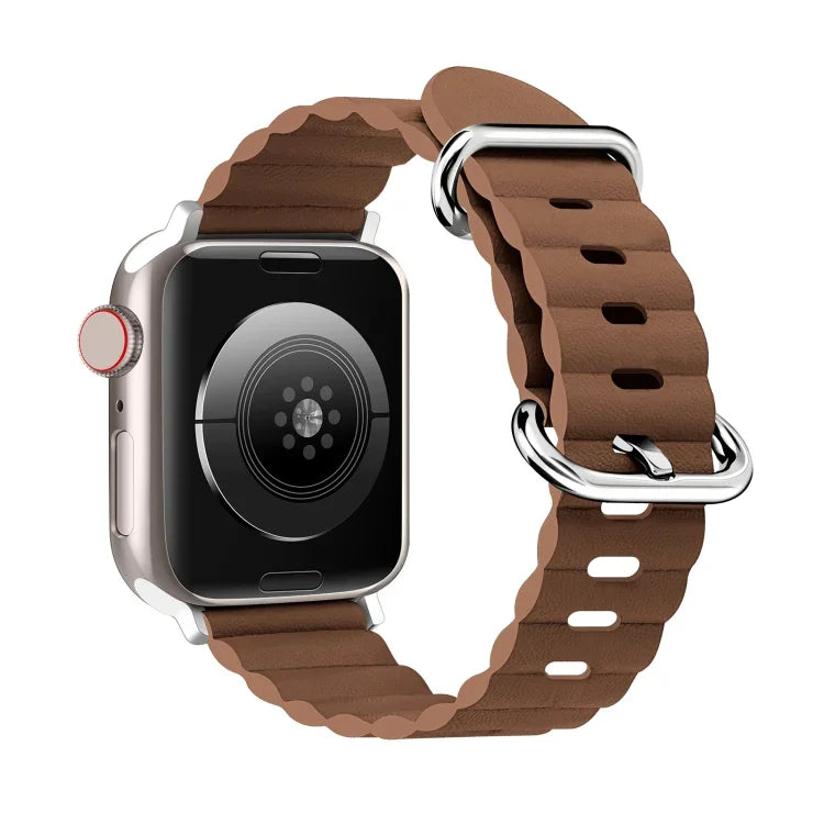 Dây đồng hồ da phong cách đại dương, Dành cho Apple Watch Ultra 49mm / Series 8&7 45mm / SE 2&6&SE&5&4 44mm / 3&2&1 42mm, Dành cho Apple Watch Ultra 49mm / Series 8&7 45mm /, Dành cho Apple Watch Series 8&7 41mm / SE 2&6&SE&5&4 40mm / 3&2&1 38mm