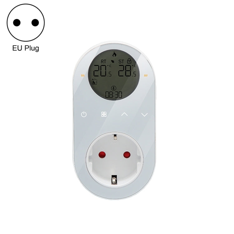 Bộ điều nhiệt LCD cắm phích, phích cắm EU, có WiFi, không có WiFi