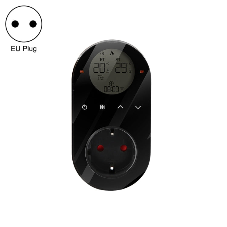 Bộ điều nhiệt LCD cắm phích, phích cắm EU, có WiFi, không có WiFi