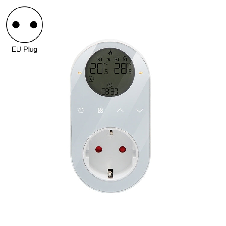 Bộ điều nhiệt LCD cắm phích, phích cắm EU, có WiFi, không có WiFi