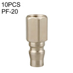10 chiếc đầu nối nhanh khí nén loại C tự khóa, PF-20, PH-20, PM-20, PP-20, SF-20, SH-20, SM-20, SP-20, PF-30, PH-30, PM-30, PP-30, SF-30, SH-30, SM-30, SP-30, PF-40, PH-40, PM-40, PP-40, SF-40, SH-40, SM-40, SP-40, SF+PF-20, SF+PF-30, SF+PF-...