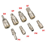 10 chiếc đầu nối nhanh khí nén loại C tự khóa, PF-20, PH-20, PM-20, PP-20, SF-20, SH-20, SM-20, SP-20, PF-30, PH-30, PM-30, PP-30, SF-30, SH-30, SM-30, SP-30, PF-40, PH-40, PM-40, PP-40, SF-40, SH-40, SM-40, SP-40, SF+PF-20, SF+PF-30, SF+PF-...