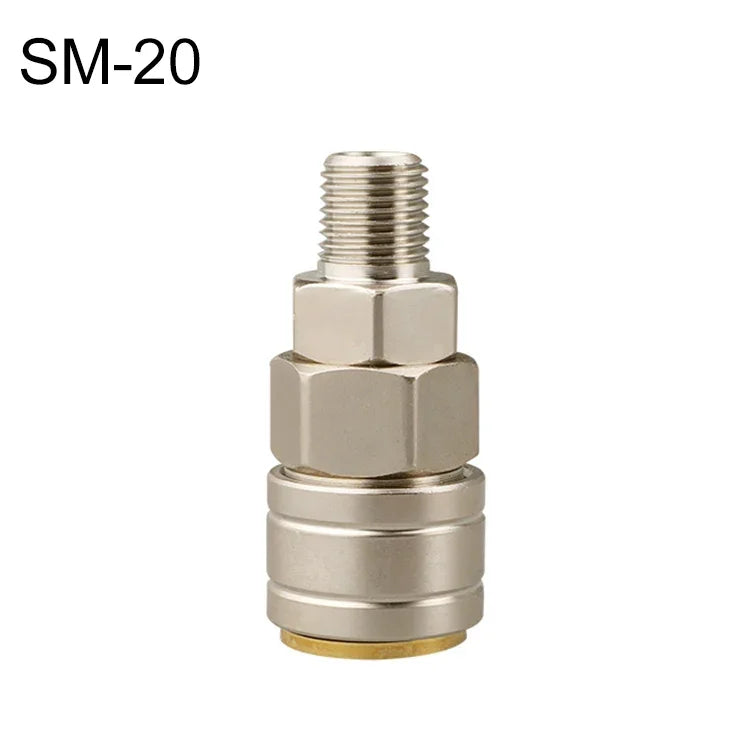 10 chiếc đầu nối nhanh khí nén loại C tự khóa, PF-20, PH-20, PM-20, PP-20, SF-20, SH-20, SM-20, SP-20, PF-30, PH-30, PM-30, PP-30, SF-30, SH-30, SM-30, SP-30, PF-40, PH-40, PM-40, PP-40, SF-40, SH-40, SM-40, SP-40, SF+PF-20, SF+PF-30, SF+PF-...