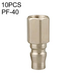 10 chiếc đầu nối nhanh khí nén loại C tự khóa, PF-20, PH-20, PM-20, PP-20, SF-20, SH-20, SM-20, SP-20, PF-30, PH-30, PM-30, PP-30, SF-30, SH-30, SM-30, SP-30, PF-40, PH-40, PM-40, PP-40, SF-40, SH-40, SM-40, SP-40, SF+PF-20, SF+PF-30, SF+PF-...