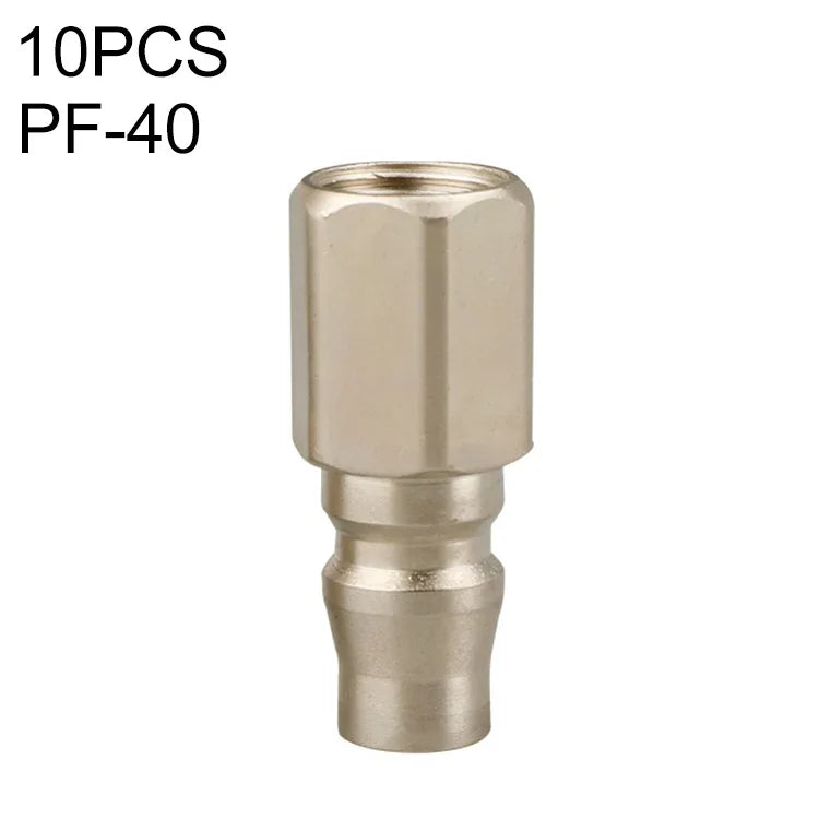 10 chiếc đầu nối nhanh khí nén loại C tự khóa, PF-20, PH-20, PM-20, PP-20, SF-20, SH-20, SM-20, SP-20, PF-30, PH-30, PM-30, PP-30, SF-30, SH-30, SM-30, SP-30, PF-40, PH-40, PM-40, PP-40, SF-40, SH-40, SM-40, SP-40, SF+PF-20, SF+PF-30, SF+PF-...