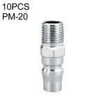10pcs C-type Self-lock Air Tube Pneumatic Quick Fitting Connector, PF-20, PF-30, PF-40, PH-20, PH-30, PH-40, PM-20, PM-30, PM-40, PP-20, PP-30, PP-40, SF-20, SF-30, SF-40, SH-20, SH-30, SH-40, SM-20, SM-30, SM-40, SP-20, SP-30, SP-40, SF+PF-20, SF+PF-3...