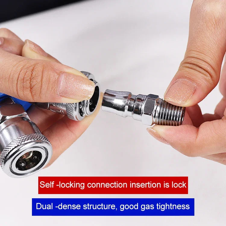 Bộ phận khí nén loại C tự khóa, hai chiều tròn, hai chiều tròn G1/2, ba chiều tròn, ba chiều tròn G1/2, hai chiều, ba chiều, bốn chiều, năm chiều