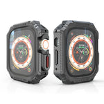 Ốp chống sốc sợi carbon TPU + PC cho Apple Watch, Ultra 3 / 2 / 1 49mm