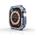 Ốp chống sốc giáp hai màu cho Apple Watch Ultra 3 / 2 / 1 49mm, Dành cho Apple Watch Ultra 3 / 2 / 1 49mm