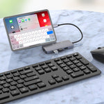 Trạm kết nối HUB đa chức năng di động Onten OTN-UC910 USB-C / Type-C, OTN-UC910