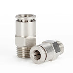 Đầu nối nhanh khí nén thẳng ren đực bằng đồng mạ niken LAIZE, PC4-01, PC4-02, PC4-M5, PC6-01, PC6-02, PC6-03, PC6-04, PC6-M5, PC8-01, PC8-02, PC8-03, PC8-04, PC10-01, PC10-02, PC10-03, PC10-04, PC12-01, PC12-02, PC12-03, PC12-04, PC14-02