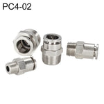 Đầu nối nhanh khí nén thẳng ren đực bằng đồng mạ niken LAIZE, PC4-01, PC4-02, PC4-M5, PC6-01, PC6-02, PC6-03, PC6-04, PC6-M5, PC8-01, PC8-02, PC8-03, PC8-04, PC10-01, PC10-02, PC10-03, PC10-04, PC12-01, PC12-02, PC12-03, PC12-04, PC14-02