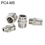 Đầu nối nhanh khí nén thẳng ren đực bằng đồng mạ niken LAIZE, PC4-01, PC4-02, PC4-M5, PC6-01, PC6-02, PC6-03, PC6-04, PC6-M5, PC8-01, PC8-02, PC8-03, PC8-04, PC10-01, PC10-02, PC10-03, PC10-04, PC12-01, PC12-02, PC12-03, PC12-04, PC14-02