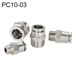 Đầu nối nhanh khí nén thẳng ren đực bằng đồng mạ niken LAIZE, PC4-01, PC4-02, PC4-M5, PC6-01, PC6-02, PC6-03, PC6-04, PC6-M5, PC8-01, PC8-02, PC8-03, PC8-04, PC10-01, PC10-02, PC10-03, PC10-04, PC12-01, PC12-02, PC12-03, PC12-04, PC14-02