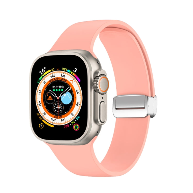 Dây đồng hồ silicone khóa gập, Dành cho Apple Watch Ultra 49mm, Dành cho Apple Watch Series 8&7 45mm / SE 2&6&SE&5&4 44mm / 3&2&1 42mm