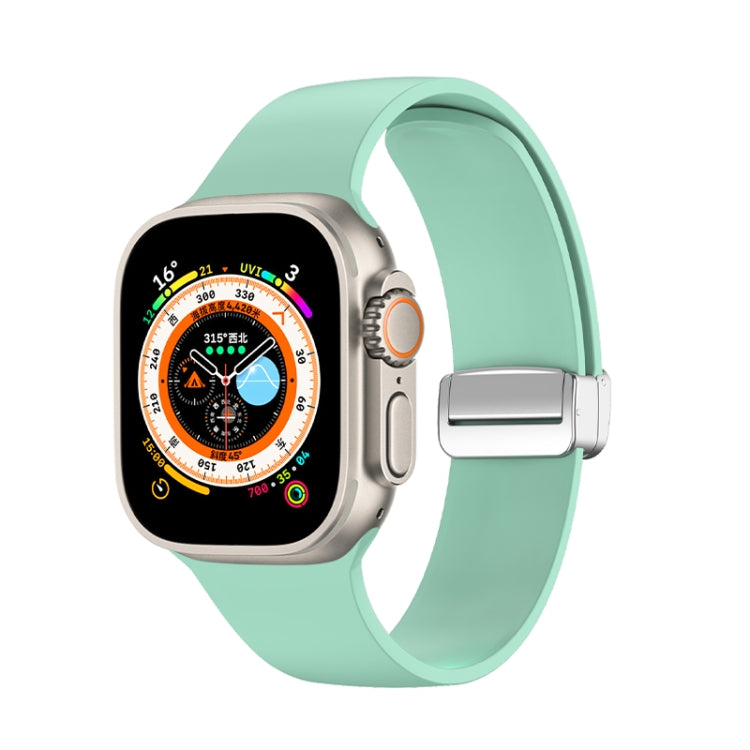 Dây đồng hồ silicone khóa gập, Dành cho Apple Watch Ultra 49mm, Dành cho Apple Watch Series 8&7 45mm / SE 2&6&SE&5&4 44mm / 3&2&1 42mm