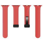 Dây đồng hồ silicone màu trơn, Dành cho Apple Watch Ultra 49mm / Series 8&7 45mm / SE 2&6&SE&5&4 44mm, Dành cho Apple Watch Series 8&7 41mm / SE 2&6&SE&5&4 40mm / 3&2&1 38mm