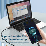 Cáp dữ liệu sạc nhanh tương thích đầy đủ ADC-008 66W USB sang USB-C/Type-C + 8 Pin + Micro USB 3 trong 1, 1.2m, 2m