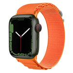 Dây đồng hồ nylon khóa bạc, Dành cho Apple Watch Ultra 49mm / Series 8&7 45mm / SE 2&6&SE&5&4 44mm, Dành cho Apple Watch Series 8&7 41mm / SE 2&6&SE&5&4 40mm / 3&2&1 38mm