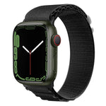 Dây đồng hồ nylon khóa bạc, Dành cho Apple Watch Ultra 49mm / Series 8&7 45mm / SE 2&6&SE&5&4 44mm, Dành cho Apple Watch Series 8&7 41mm / SE 2&6&SE&5&4 40mm / 3&2&1 38mm