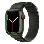 Dây đồng hồ nylon khóa bạc, Dành cho Apple Watch Ultra 49mm / Series 8&7 45mm / SE 2&6&SE&5&4 44mm, Dành cho Apple Watch Series 8&7 41mm / SE 2&6&SE&5&4 40mm / 3&2&1 38mm
